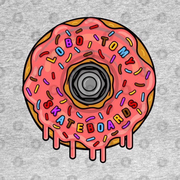 DONUT SKATEBOARD WHEEL by Lobo Tomy by boozecruisecrew